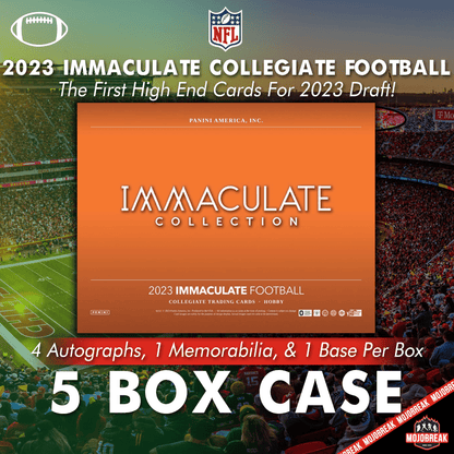 2023 Immaculate NCAA NFL 5 Box Case PYT #6