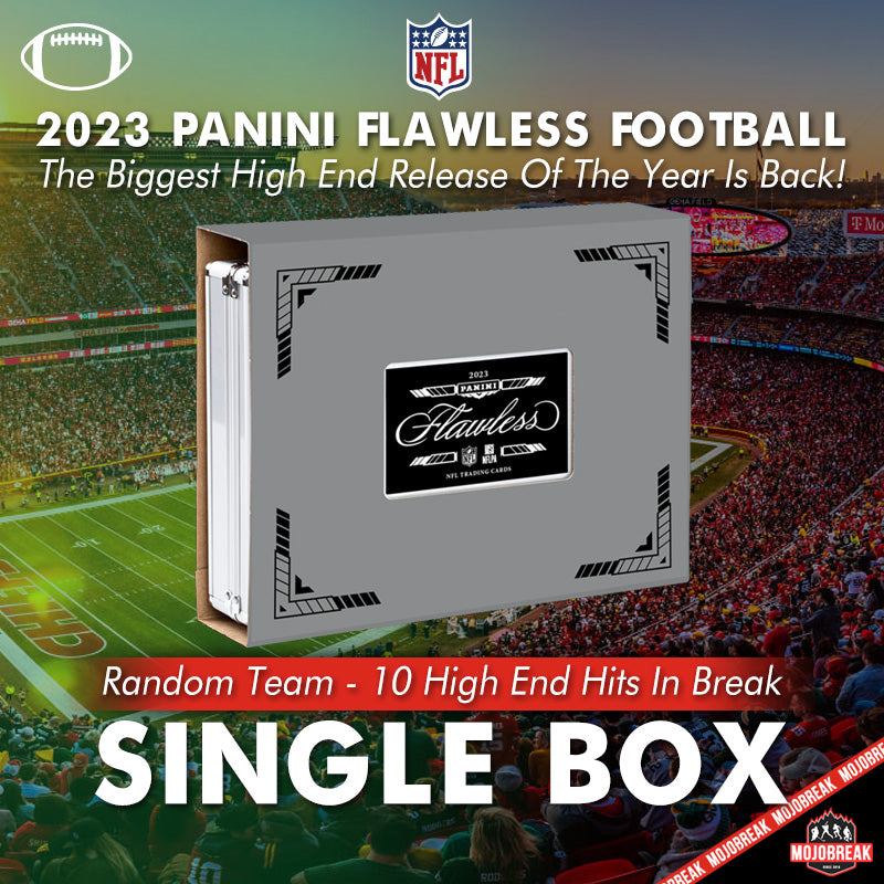 2023 Panini Flawless NFL Football Hobby Single Box Random Team #4