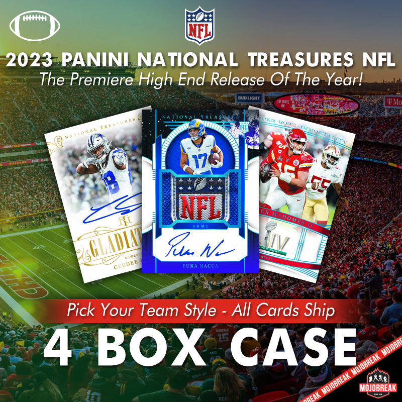2024 Panini National Treasures NFL 4 Box Case Pick Your Team 4