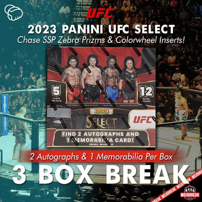 2023 Select UFC Hobby 3 Box Random Division #8