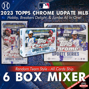 2023 Topps Chrome Update Series Baseball Breaker 10-Box Case - 30 Spot  Random Team Break #1