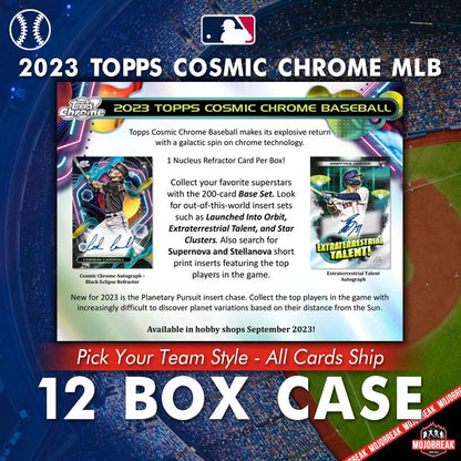 2023 Topps Cosmic Chrome MLB 12 Box Case PYT #22