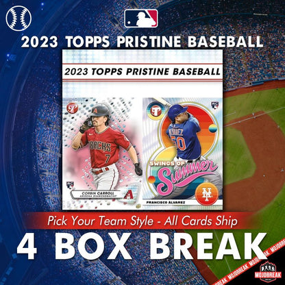 2023 Topps Pristine MLB 4 Box Pick Your Team #10