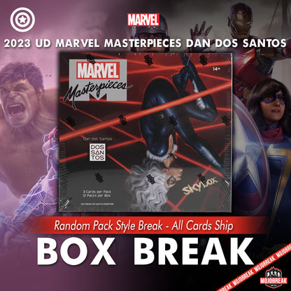 2023 UD Marvel Masterpieces Dan Dos Santos Box Random Pack #9
