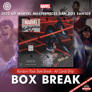 2023 UD Marvel Masterpieces Dan Dos Santos Box Random Pack #12