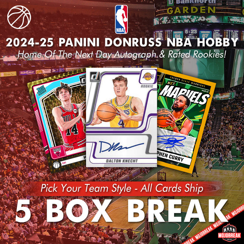 2024-25 Panini Donruss NBA Hobby 5 Box Pick Your Team #10