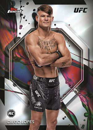 2024 Topps Finest UFC Hobby 4 Box Pick Your Letter #12