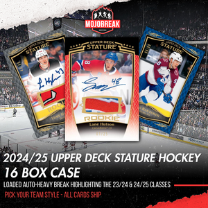 2024/25 Upper Deck Stature Hobby Hockey 16 Box Case Pick Your Team #4