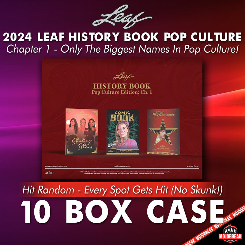 2024 Leaf History Book Pop Culture Edition Chapter 1 Case Hit Random #1 (No Skunks!)