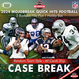 2024 Mojobreak Quick Hits Football Case Break Random Team #13