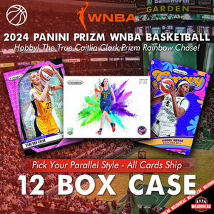 2024 Panini Prizm WNBA Hobby 12 Box Case Pick Your Parallel #2