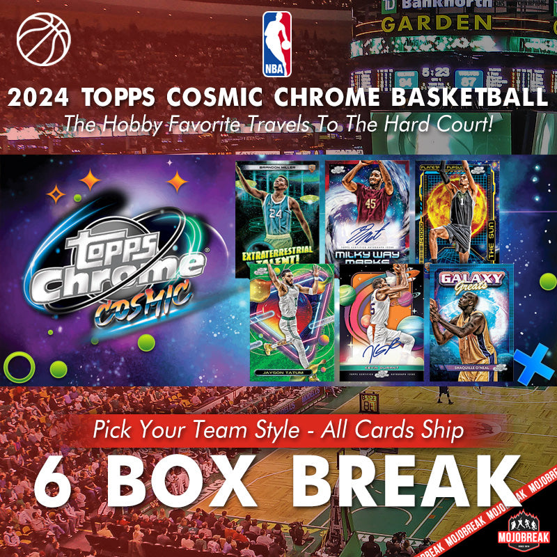 2023-24 Topps Cosmic Chrome Basketball 6 Box Pick Your Team #4