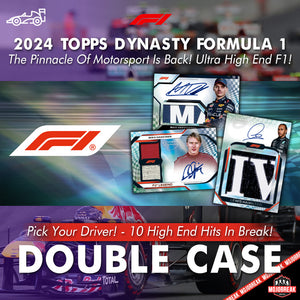 2024 Topps Dynasty Formula 1 Double Case 10 Box Pick Your Driver #1