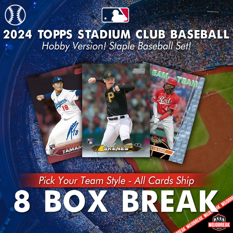 2024 Topps Stadium Club Baseball Hobby 8 Box Pick Your Team #5