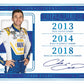 2025 Panini National Treasures Racing Hobby 4 Box Case Pick Your Driver #1
