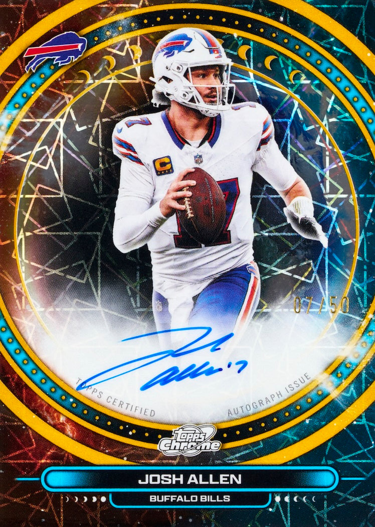 2025 Topps Cosmic Chrome Football Hobby 4 Box Half Case Random Team #2