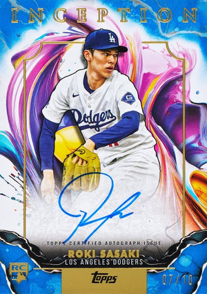 2025 Topps Inception Baseball Hobby 4 Box Half Case Random Team #2
