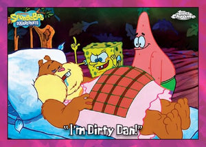 2025 Topps Chrome SpongeBob SquarePants Sapphire 3 Box Pick Your Parallel #7 (PYP)
