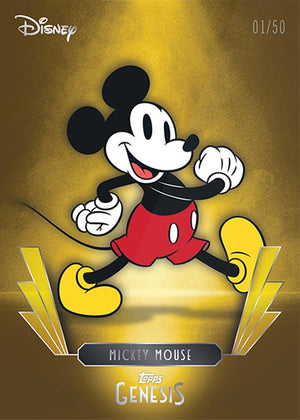 2025 Topps Disney Genesis Hobby 5 Box Pick Your Letter #3