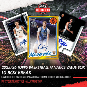 2025-26 Topps Basketball Fanatics Value Blaster 10 Box Pick Your Team #4