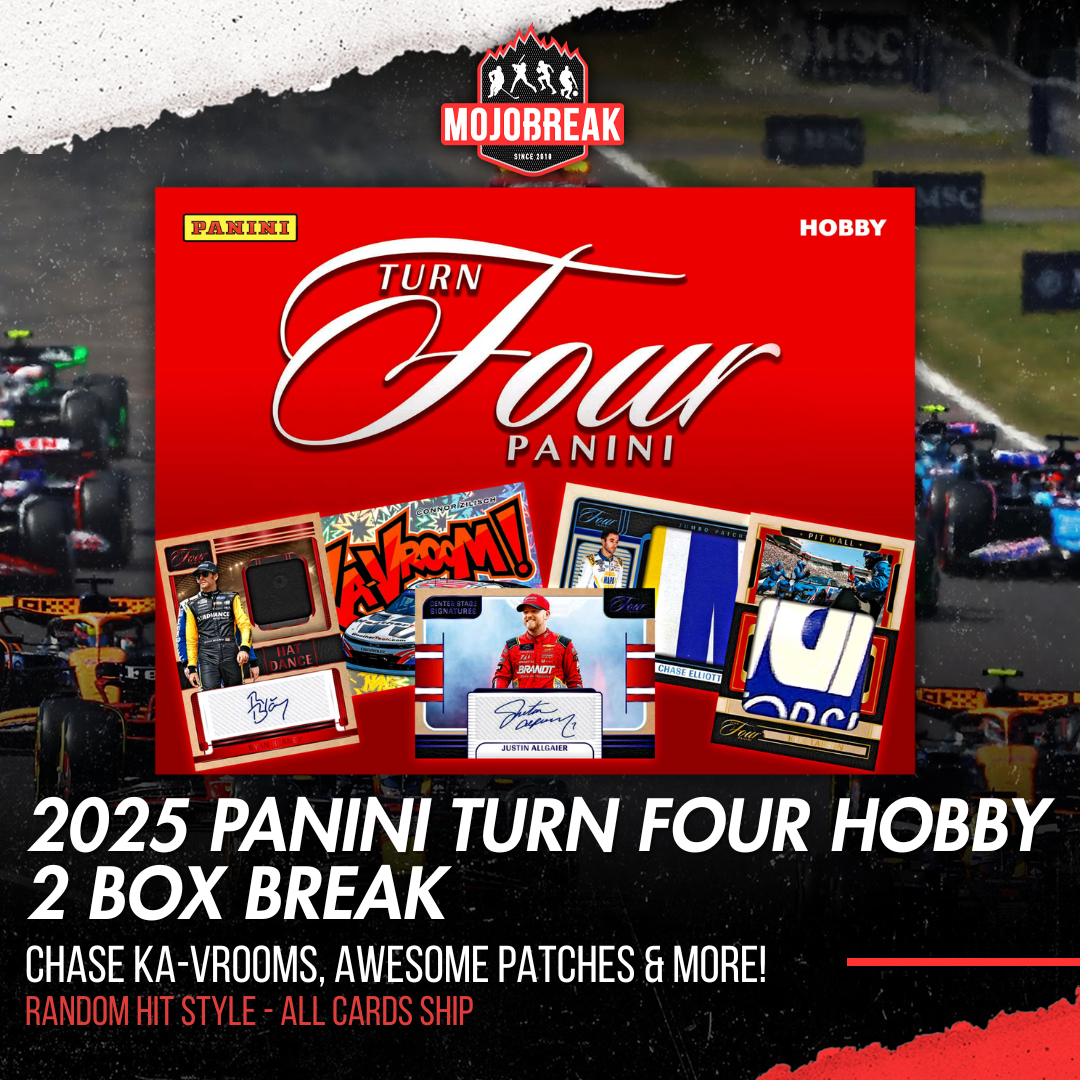 2025 Panini Turn Four Racing Hobby 2 Box Hit Random #7