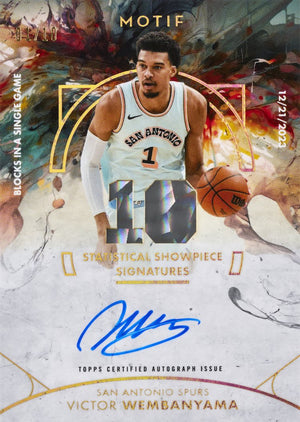 2025/26 Topps Motif Basketball Hobby 1 Box Pick Your Team #2