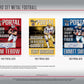2026 Leaf Pro Set Metal Football Hobby 4 Box Random Letter #2