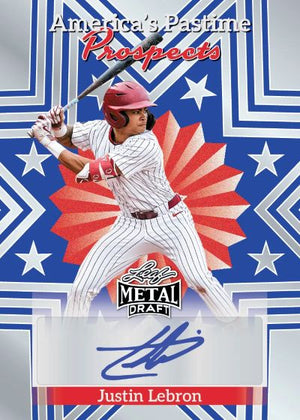 2026 Leaf Metal Draft Edition Baseball Hobby 6 Box Random Team #1