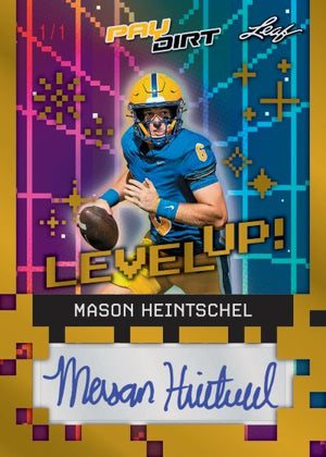 2026 Leaf Paydirt Football Hobby 5 Box Break Random Letter #2