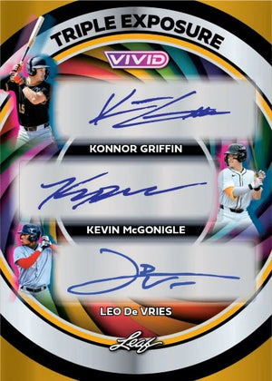 2026 Leaf Vivid Baseball Hobby 6 Box Random Team #1