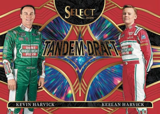 2026 Panini Select Racing Hobby 3 Box Random Letter #4