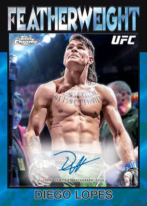 2026 Topps Chrome UFC Sapphire 10 Box Case Pick Your Fighter #2 (Listing 1 of 2)