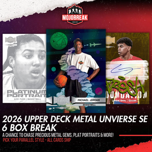 2026 Upper Deck Metal Universe SE Hobby 6 Box Pick Your Parallel #1