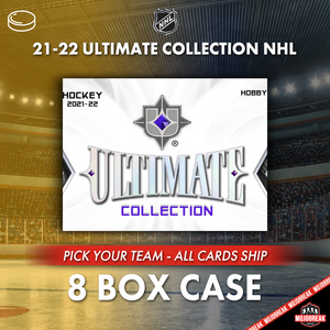 2021/22 Upper Deck Ultimate Collection NHL 8 Box Case #8