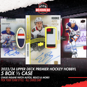 2023-24 Upper Deck Premier Hockey 5 Box Break Pick Your Team #10