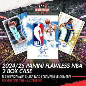 2024-25 Panini Flawless Basketball Hobby 2 Box Case Pick Your Team #3
