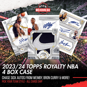 2023-24 Topps Royalty Basketball Hobby 4 Box Case Pick Your Team #4