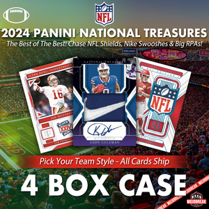 2024 Panini National Treasures NFL Hobby 4 Box Case Pick Your Team #5