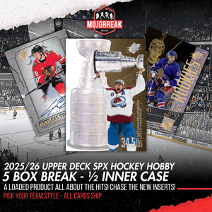 2025/26 Upper Deck SPx Hockey Hobby 5 Box Pick Your Team #1