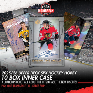 2025/26 Upper Deck SPx Hockey Hobby 10 Box Pick Your Team #2