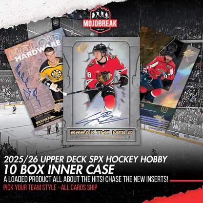 2025/26 Upper Deck SPx Hockey Hobby 10 Box Pick Your Team #2