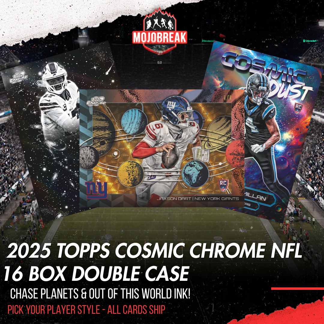 2025 Topps Cosmic Chrome Football 16 Box Double Case Pick Your Player #2 (Listing 1 Of 2)