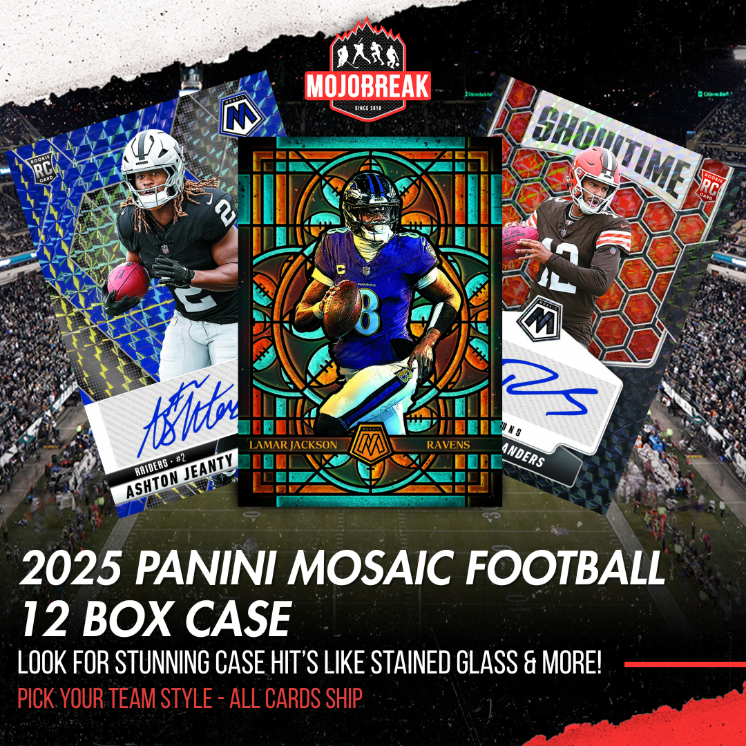 2025 Panini Mosaic Football Hobby 12 Box Case Pick Your Team #2