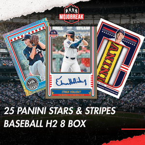 2025 Panini Stars and Stripes USA Baseball H2 8 Box Pick Your Letter #1