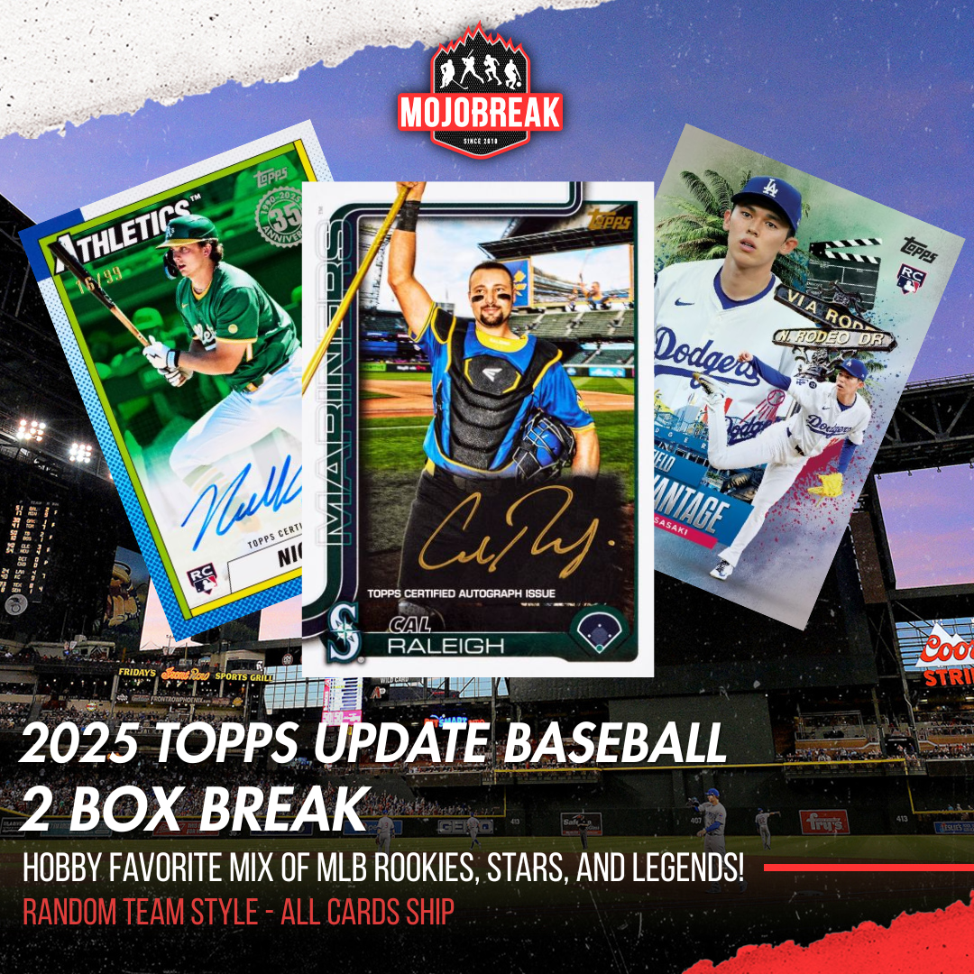 2025 Topps Update Series Baseball Hobby 2 Box Break Random Team #5