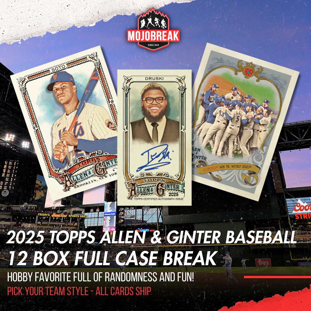 2025 Topps Allen & Ginter Hobby 12 Box Case Break Pick Your Team #1