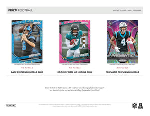 2025 Panini Prizm Football No Huddle 10 Box Half Case Pick Your Team #1