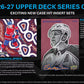 2026/27 Upper Deck Series 1 Hockey Hobby 6 Box Random Team #2
