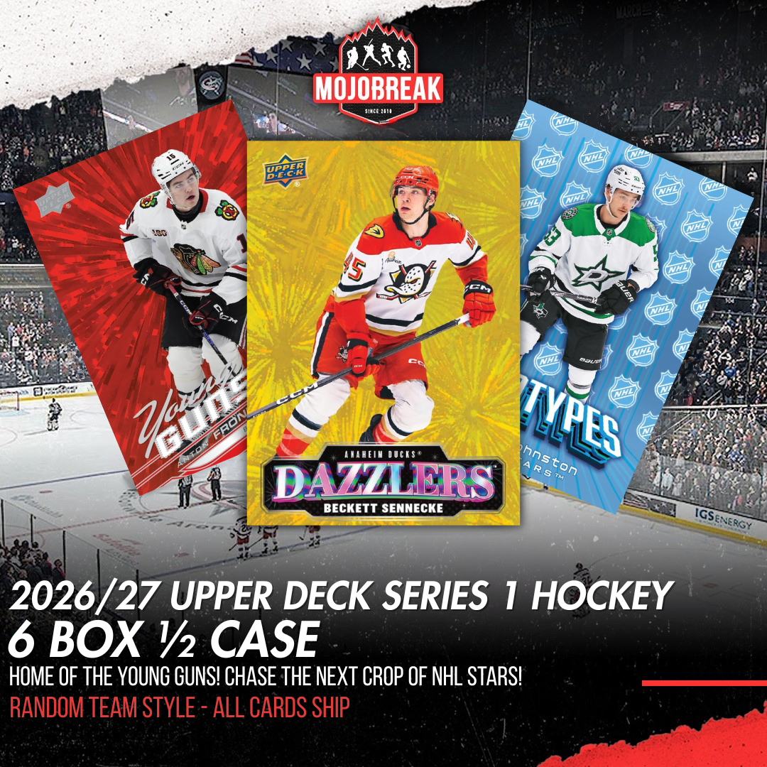 2026/27 Upper Deck Series 1 Hockey Hobby 6 Box Random Team #2