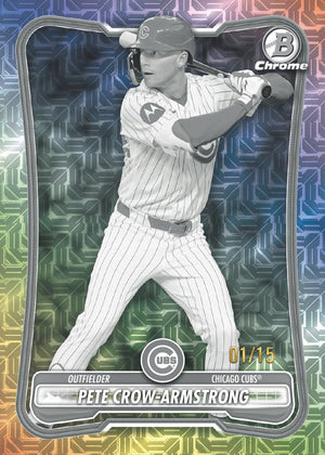 2026 Bowman Chrome Baseball Delight 3 Box Half Case Random Team #1